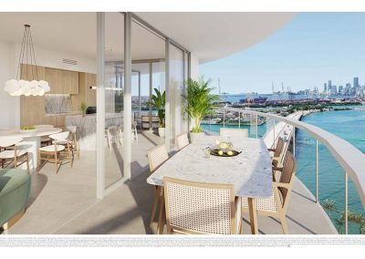 FP Res05 Balcony - miami real estate development