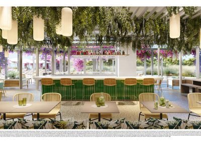 FivePark Level 6 Cafe - miami real estate development