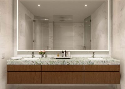 INT14 Residence Master Bathroom OPT 1 Stage D v01 - miami real estate development