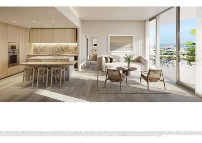 Res07 LivingDining FL18 - miami real estate development