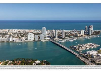 South Beach Over Causeway - miami real estate development