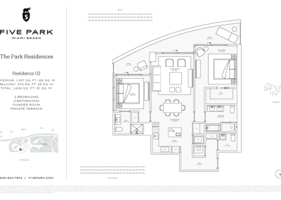 Five Park Residences, Miami Beach