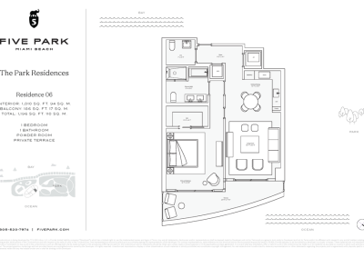 Five Park Residences, Miami Beach