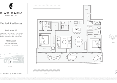 Five Park Residences, Miami Beach