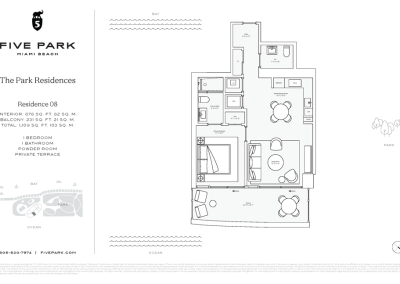 Five Park Residences, Miami Beach