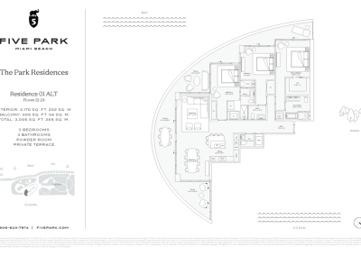 Five Park Residences, Miami Beach
