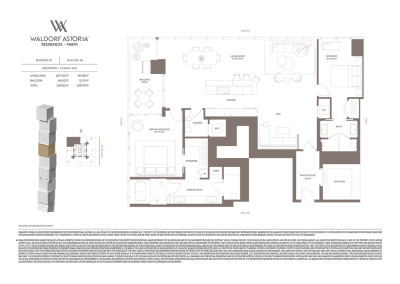 Waldorf Astoria Residences - Miami. Contact us for prices