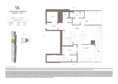 Waldorf Astoria Residences - Miami. Contact us for prices