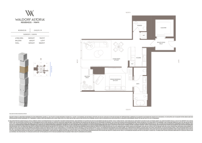 Waldorf Astoria Residences - Miami. Contact us for prices